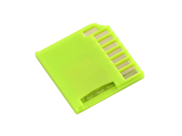 SeeedStudio Micro SD Card Adapter for Raspberry &amp; Macbooks - Green [SKU: 328030003] ( 라즈베리파이 마이크로 SD 메모리 어댑터 - 그린 )